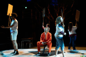 A production photo from Blood at the Root at Penn State
